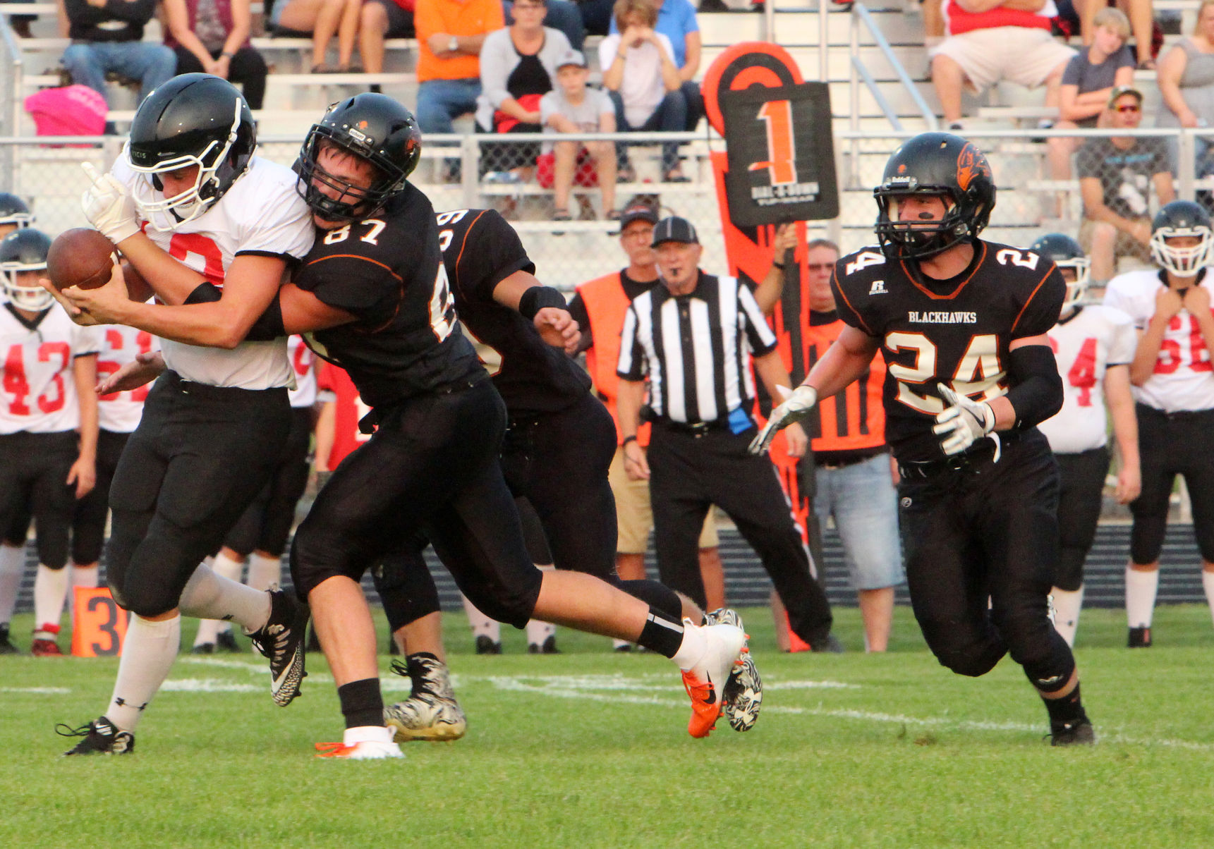 Somerset at Bloomer football 8-17-18